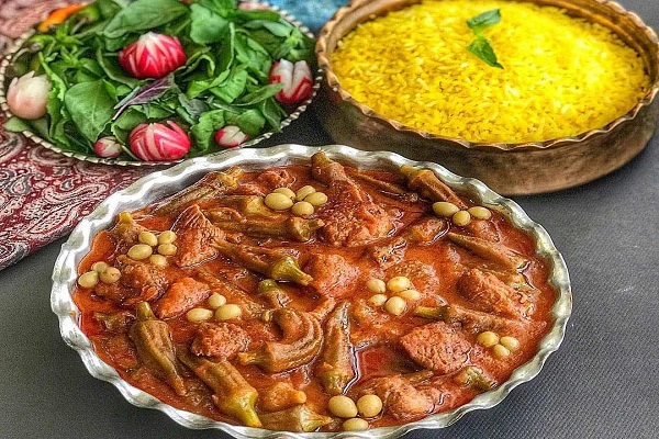 طرز تهیه چاشنی خورشت بامیه